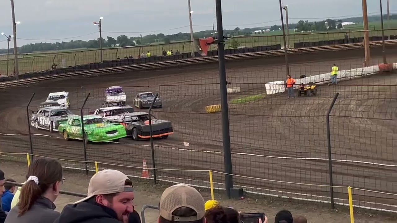Videos of Cars Hitting Tractor Tires Winning