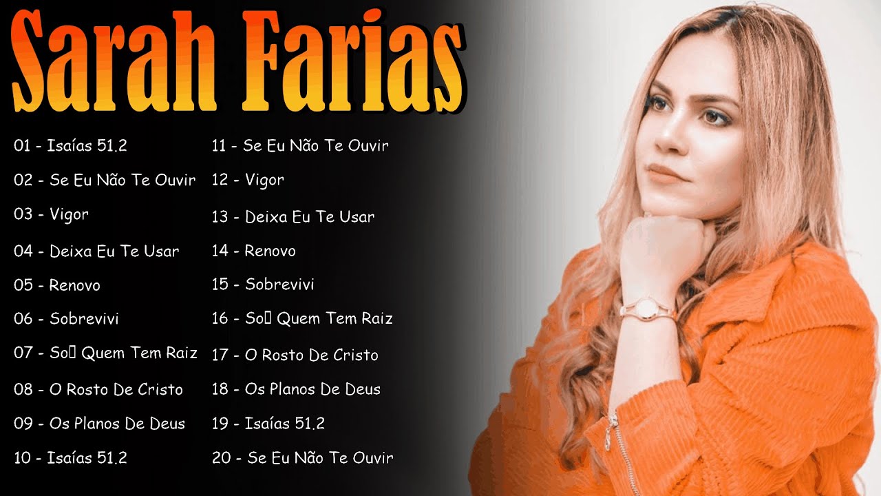 Sarah Farias – Playlist Gospel Atualizada | Sucessos Mais Tocadas 2026