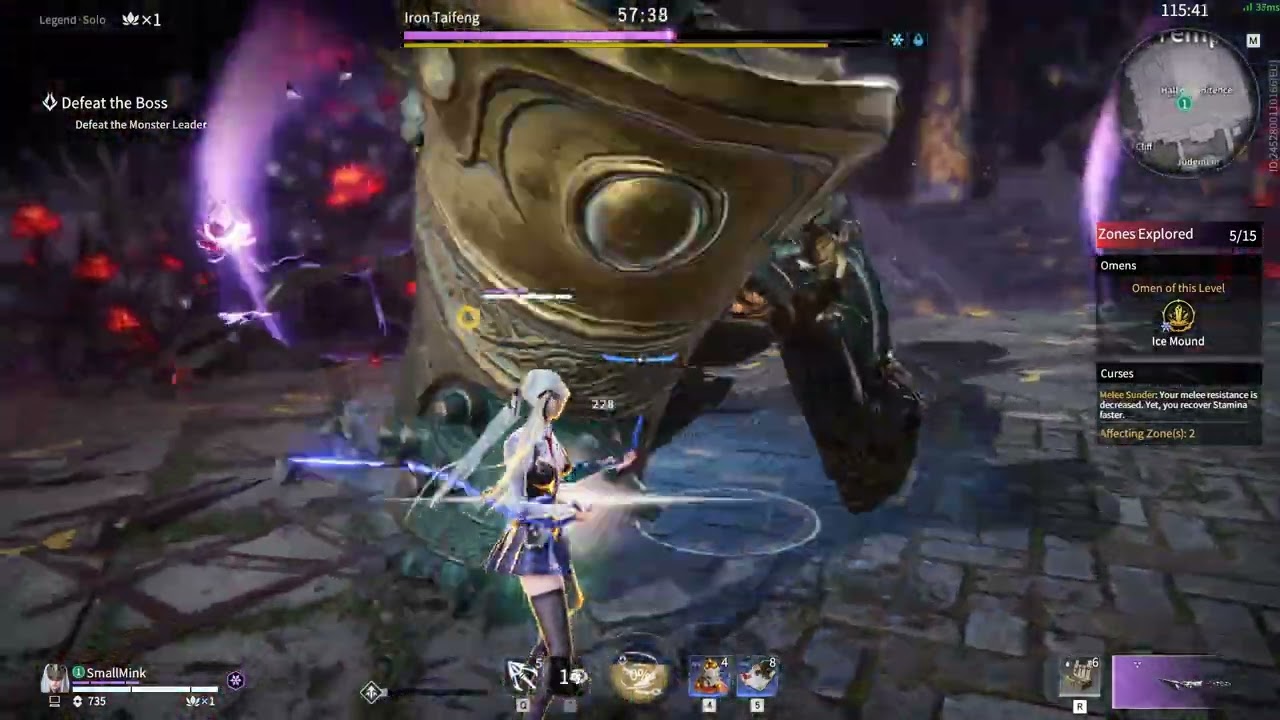 Naraka Bladepoint - Nirriti's Ruins - Legend - Solo - Zai 