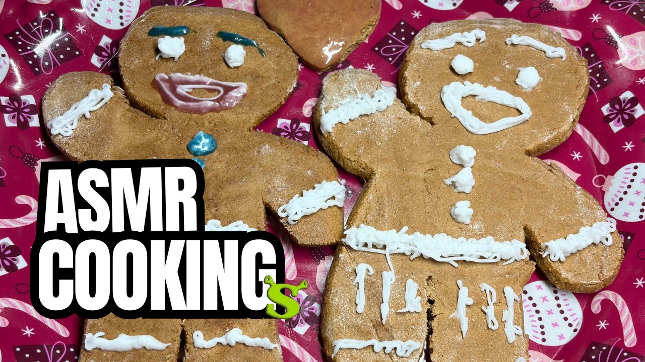 ASMR COOKING SHREK GINGER | REPEATING CARTOON FOOD