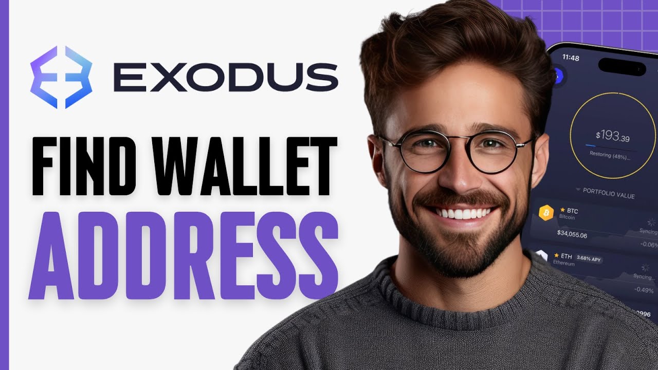 How to Find Wallet Address on Exodus