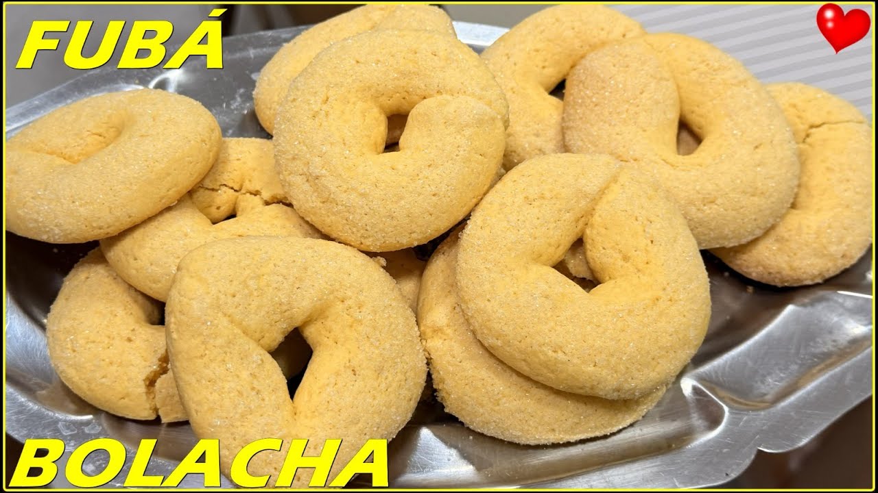 BOLACHA MINEIRA DE FUBÁ SEM TRIGO!!