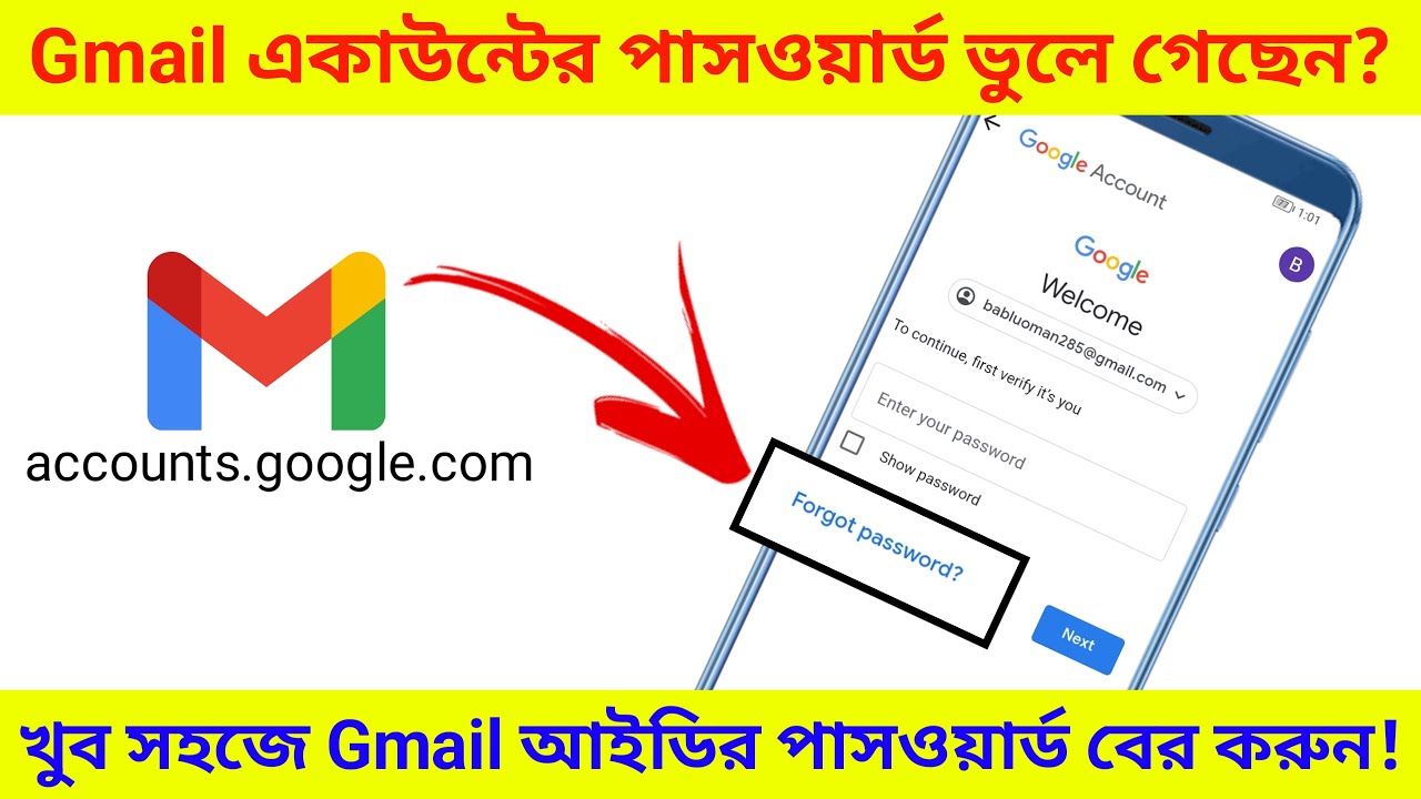 Gmail Password ভুলে গেলে করণীয় !! Gmail Password Check ! NIKzone24