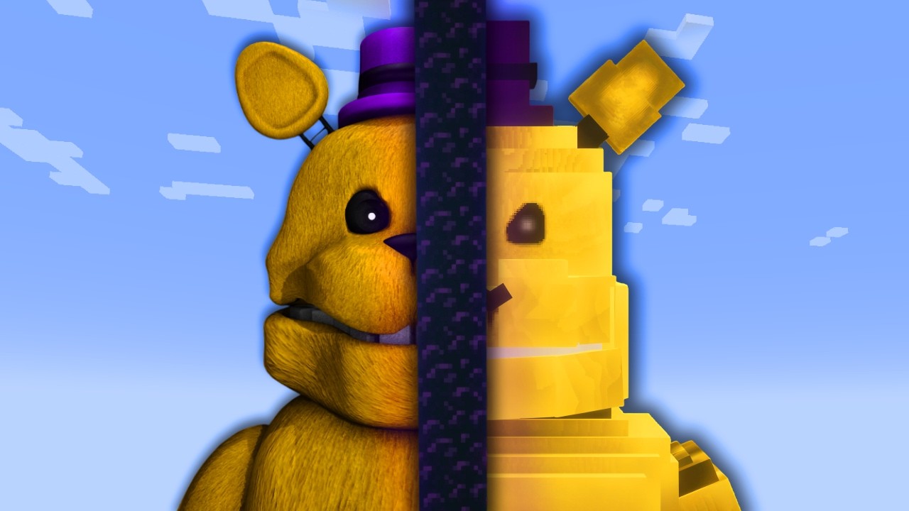 Probé el MOD de FREDBEAR en MINECRAFT… e Intenté Acabar con él.