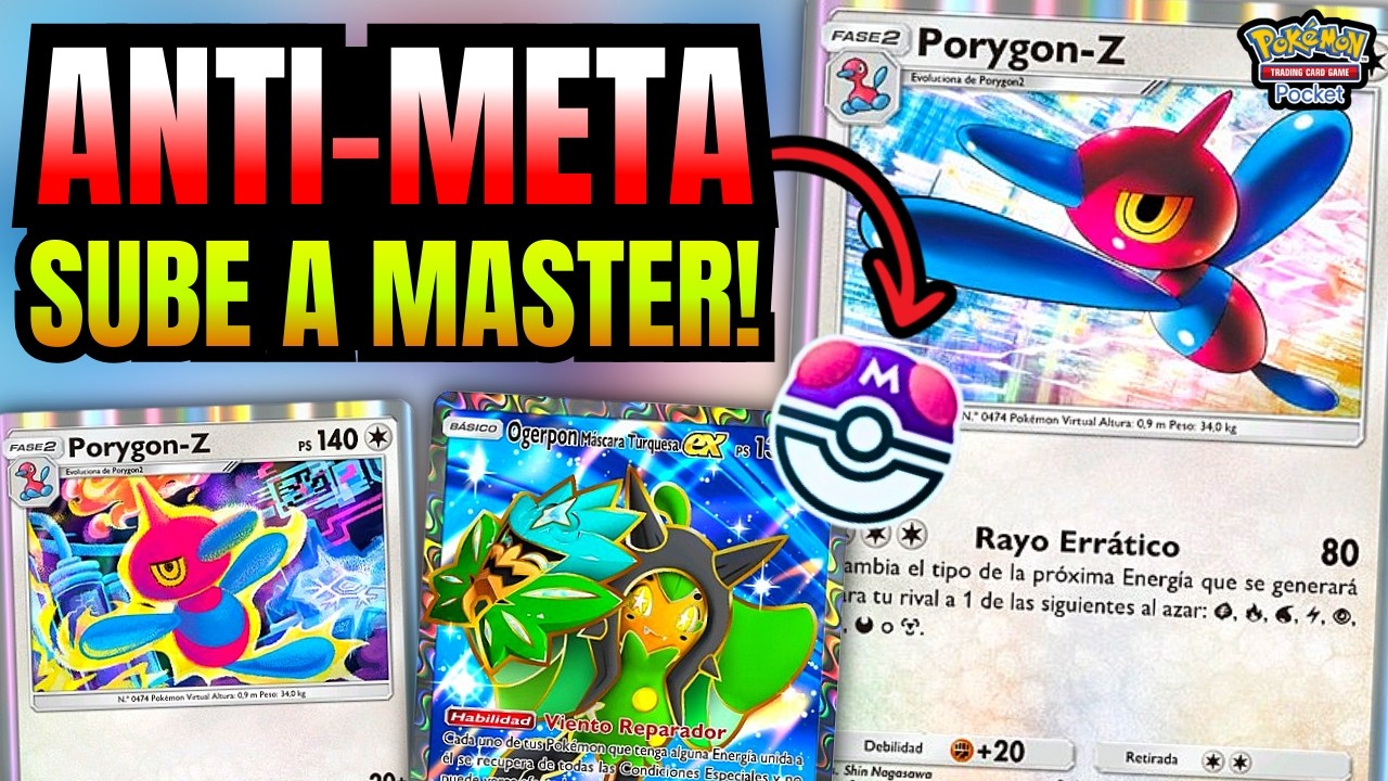 LLEGA a MASTER con DECK ANTI META! TCG POCKET