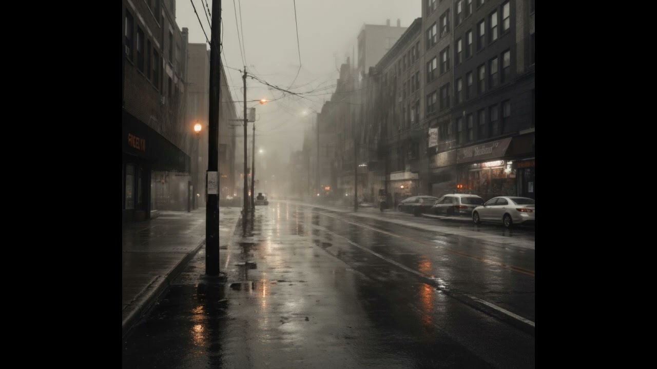 Под зонтами пустых улиц