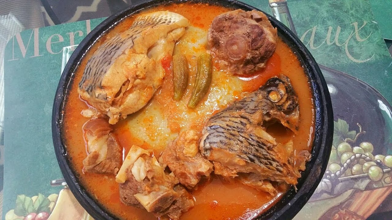 How I make Tilapia Soup Ghana Style..
