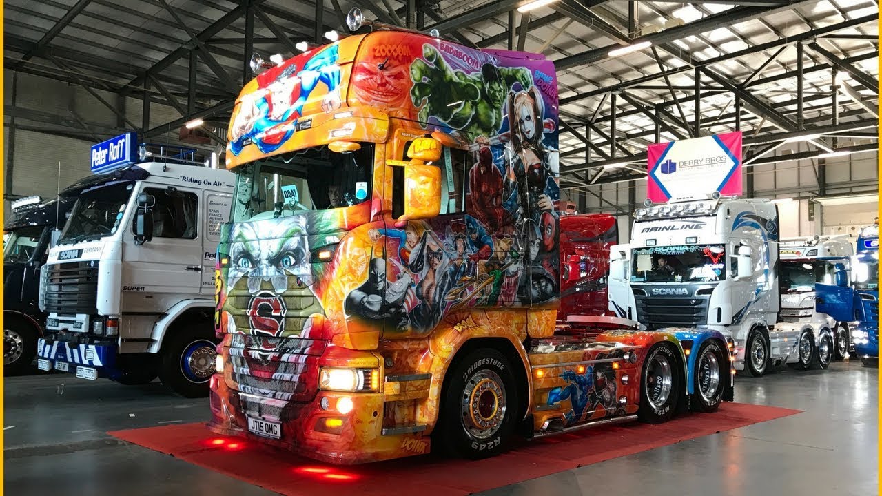 Full of the Pipe 2018 — крупнейшая выставка грузовиков в Ирландии — Custom Trucks