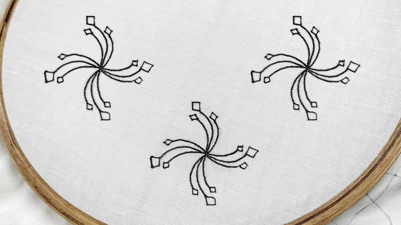 Easy & Elegant All Over Motif for Dress & Kurti Filling (Hand Embroidery)