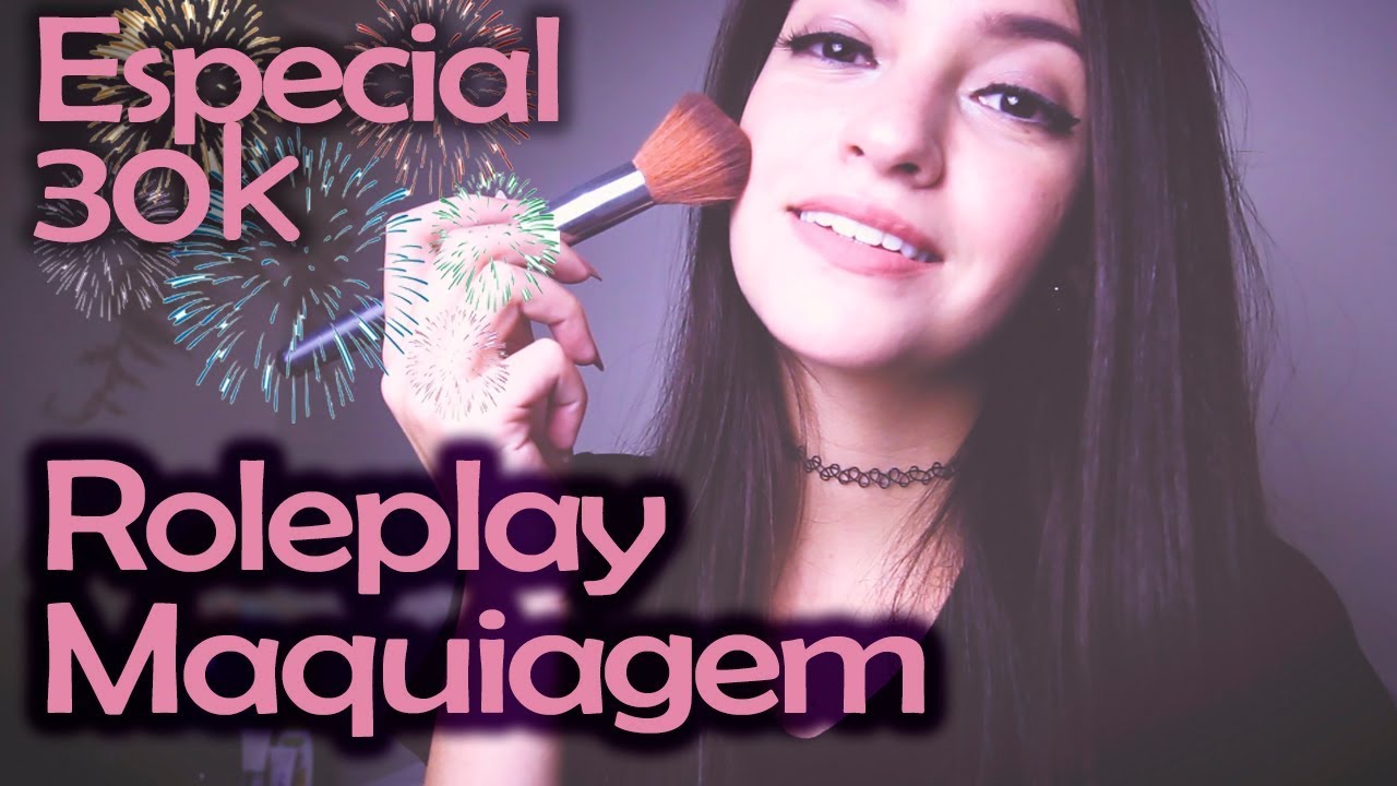 [ASMR] Roleplay: Maquiando VOCÊ ♡ (Fazendo Maquiagem Completa!) l Loving Friend Does Your Makeup