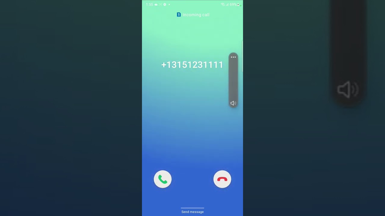 Samsung Galaxy S22 Ultra Incoming Call via call assistent Over the Horizon 2022