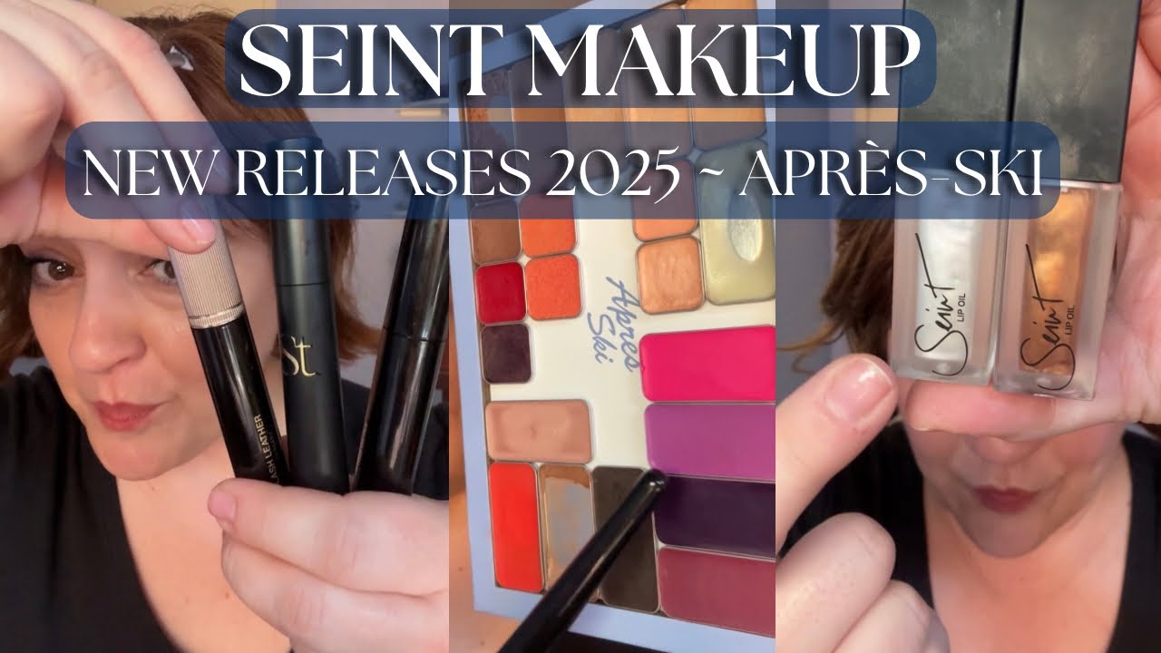 Seint Makeup New Releases ❄️ Après-ski ~ More swatches and new demo