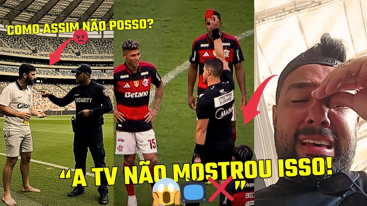 CENAS BIZARRAS QUE A TV NÃO MOSTROU! 🔥 CORINTHIANS 2x0 FLAMENGO | SUPERCOPA 2026