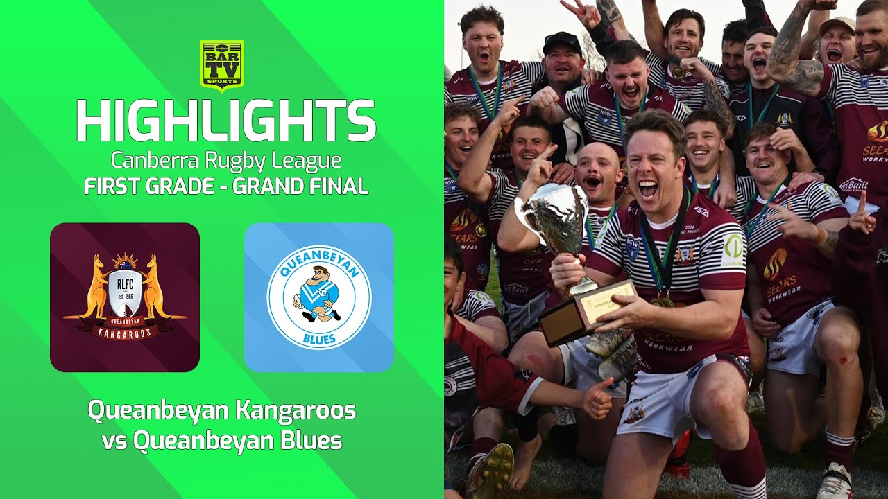 The Battle of Queanbeyan - 2024 Canberra Rugby League Grand Final Highlights