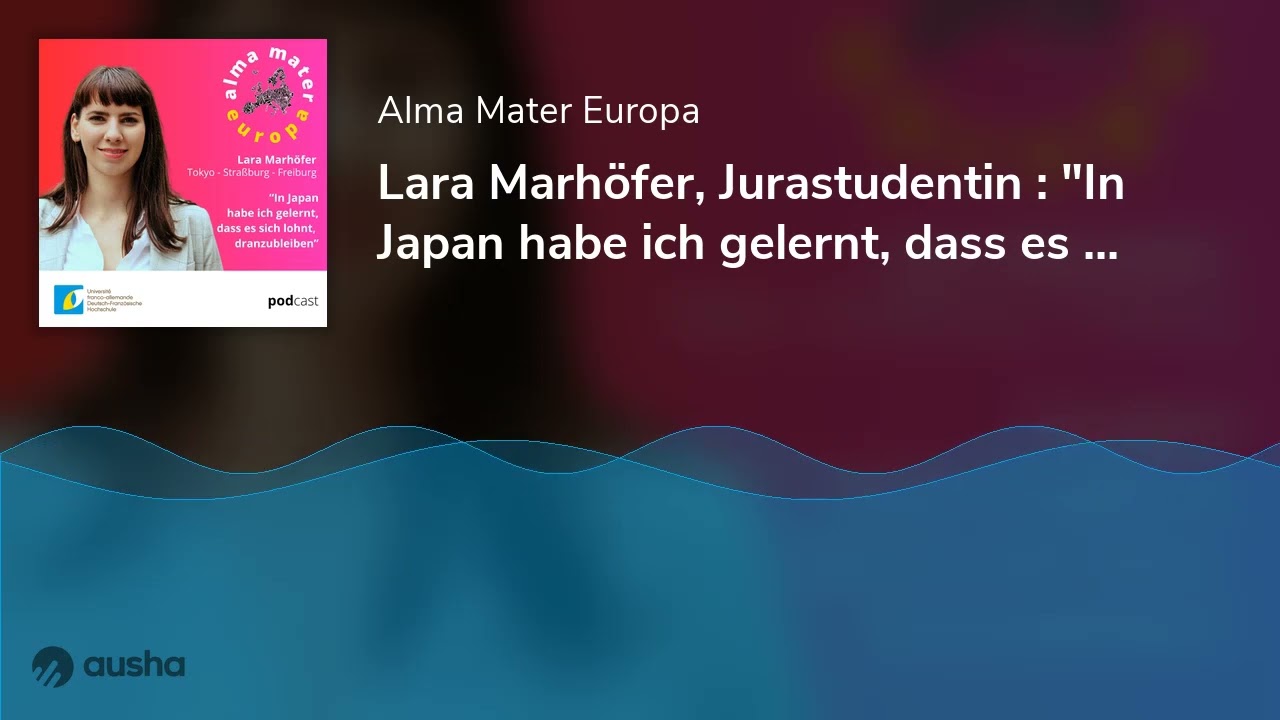 Lara Marh&ouml;fer, Jurastudentin : 
