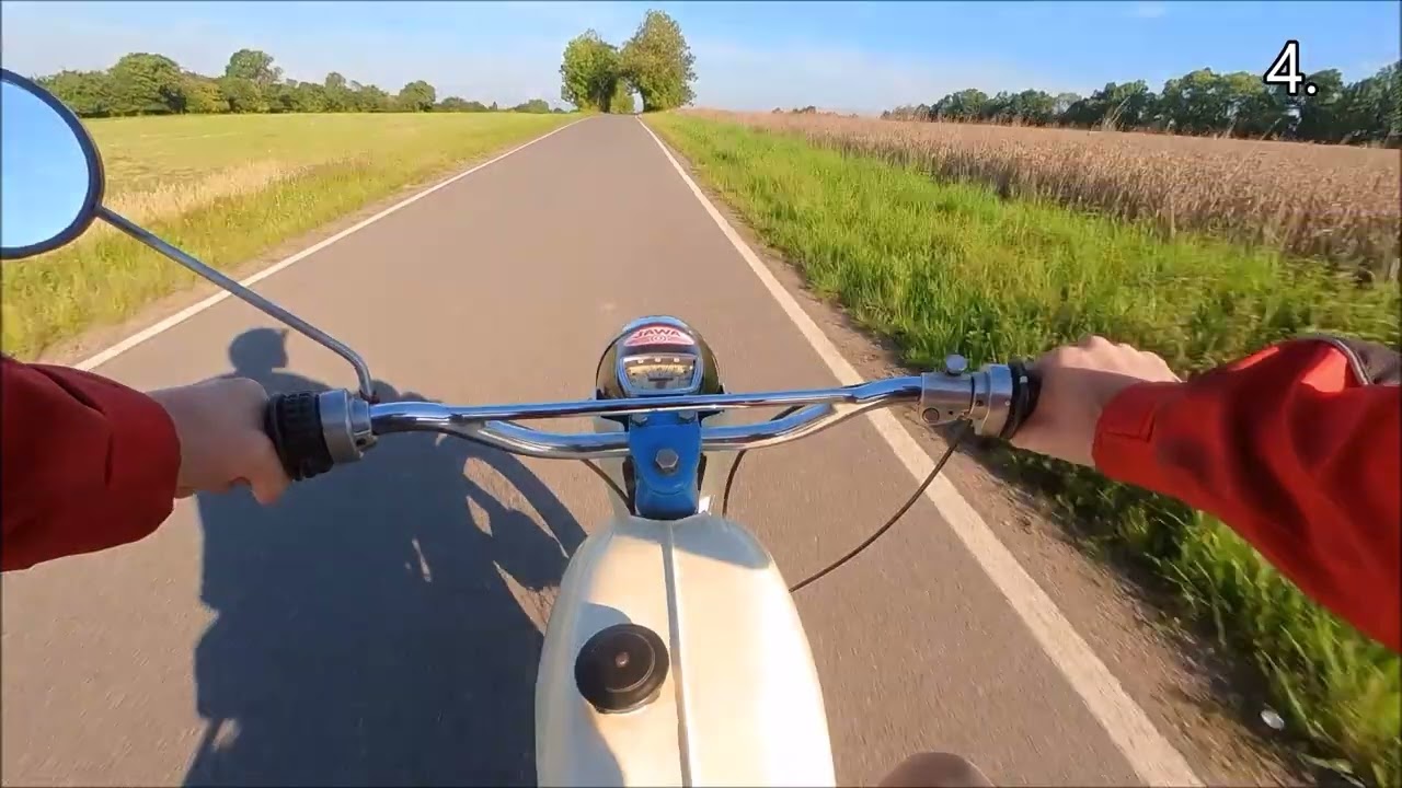 Jawa 90 Cross (1969) - pár záběrů z jízdy