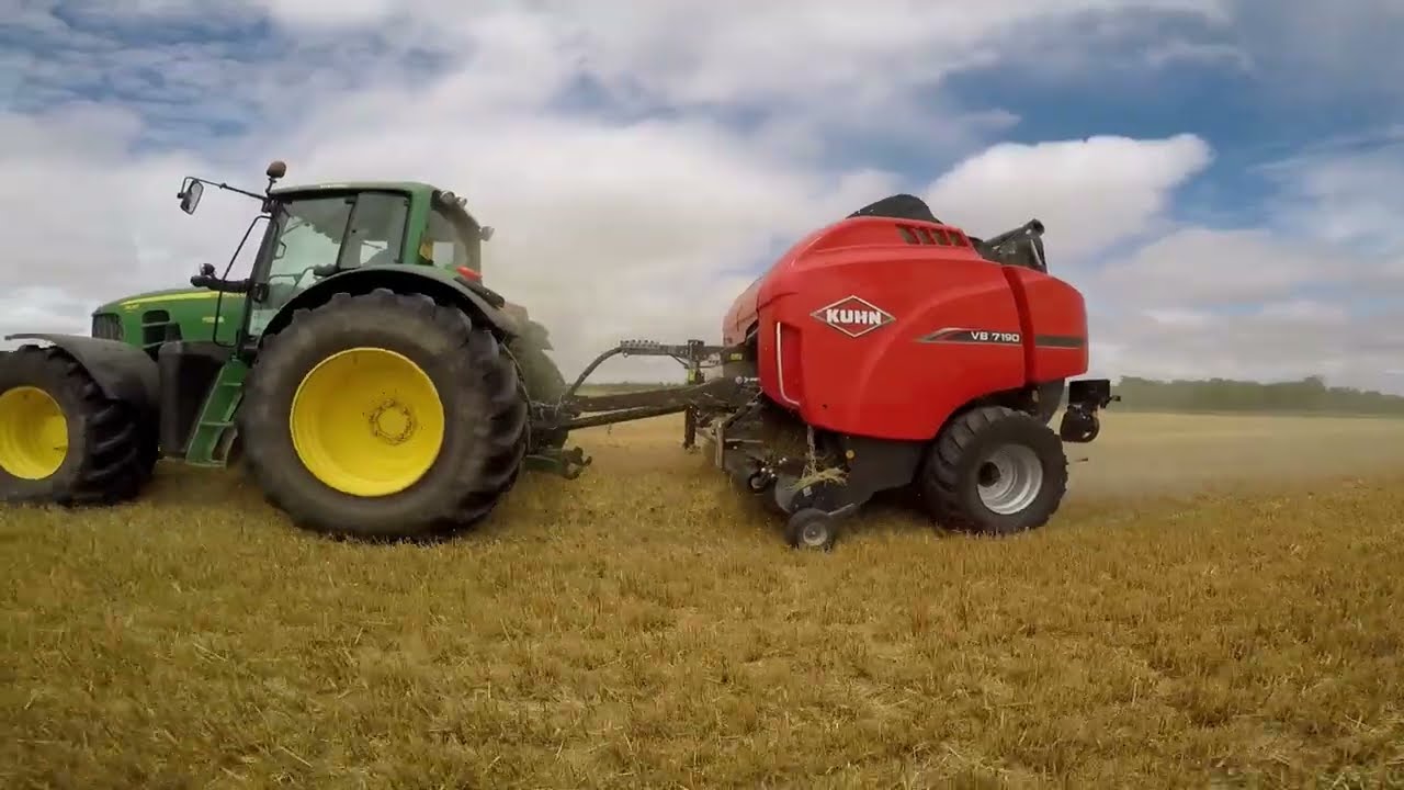 Essai de la presse Kuhn VB 7190 i-Dense Opticut 14