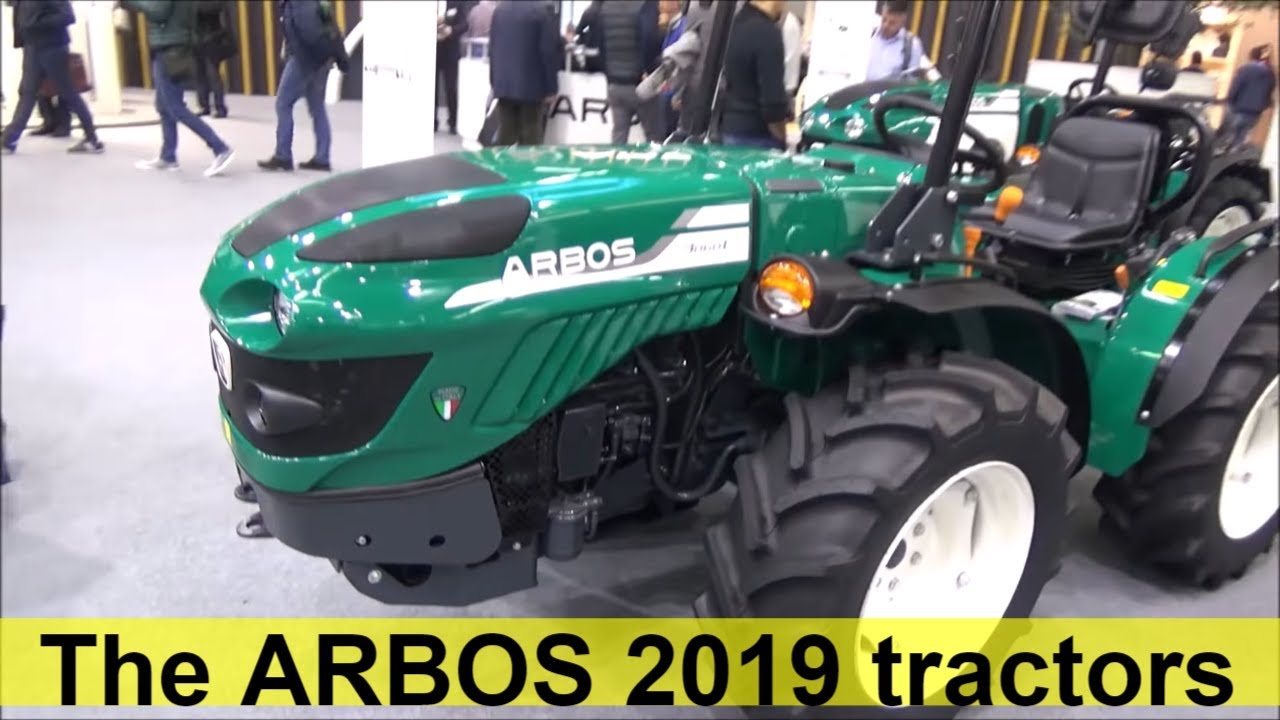 The ARBOS 2019 tractors - Show Room Italy