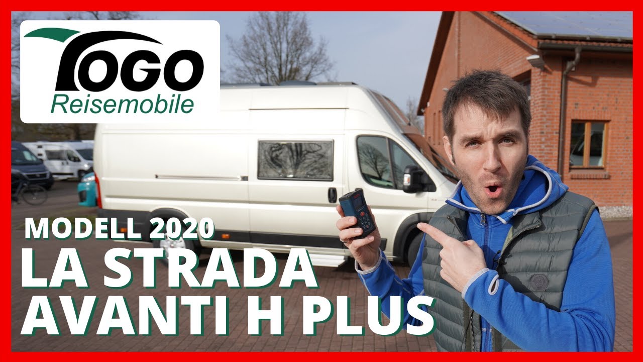 ❤️ MOBILES BÜRO oder PERFEKTER ACTIONVAN? La Strada Avanti H Plus 2020 | TOGO REISEMOBILE KEIN PÖSSL