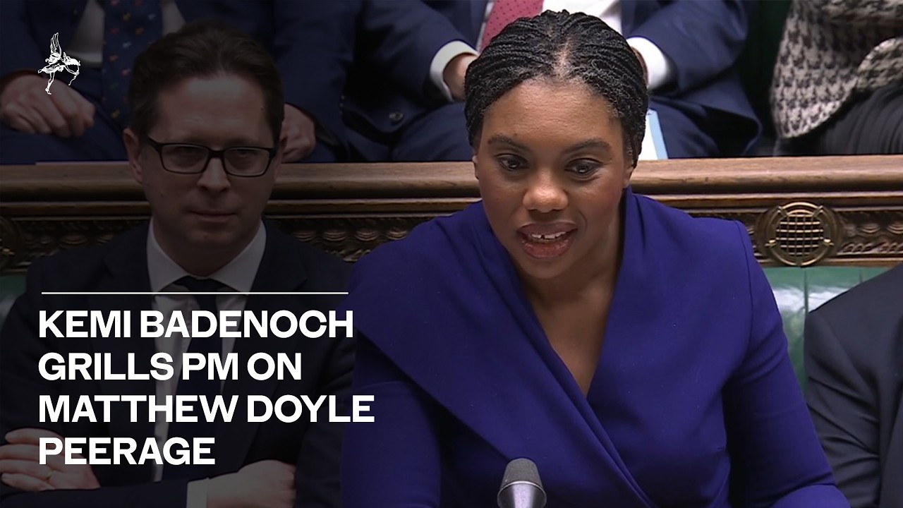 Badenoch grills Starmer on giving former aide peerage after he campaigned for sex offender