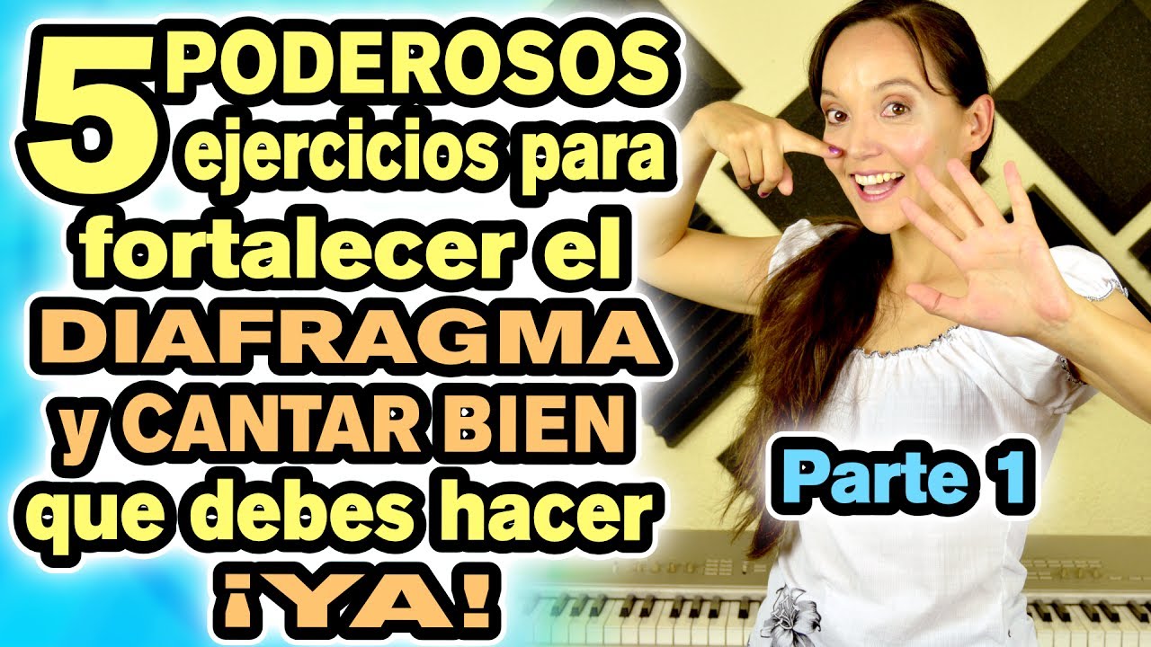 Como respirar para cantar con diafragma 1/2 Rutina básica 5 ejercicios CECI SUAREZ Clases de Canto