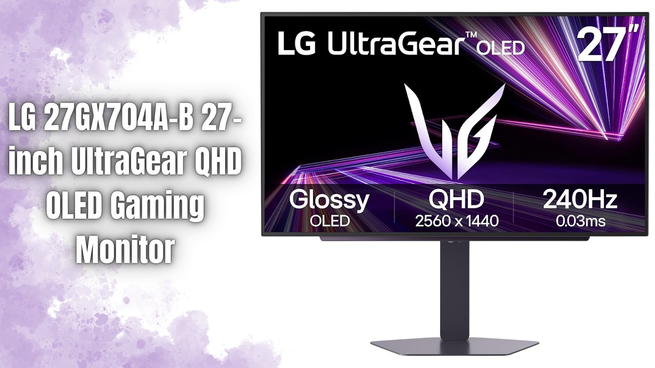 LG 27GX704A-B Review | 240Hz OLED Gaming Monitor Beast!