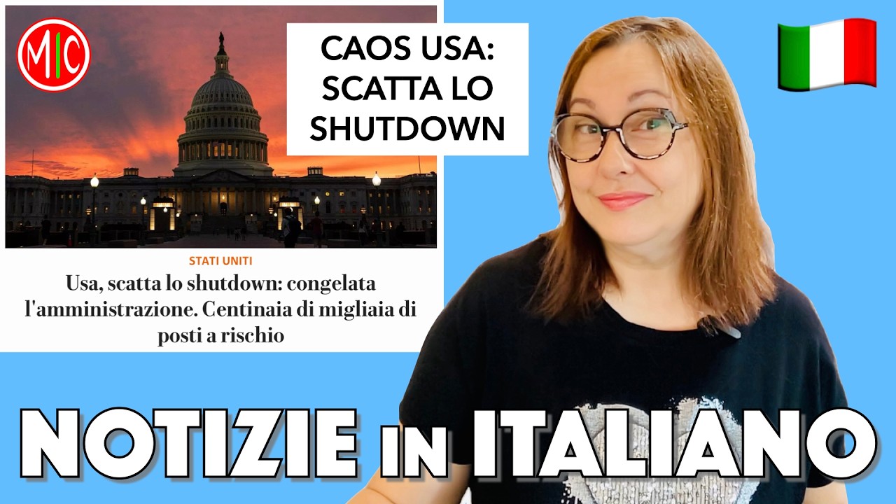 Notizie in italiano - ITALIAN NEWS for beginners | Learn Italian with the News (ITA)