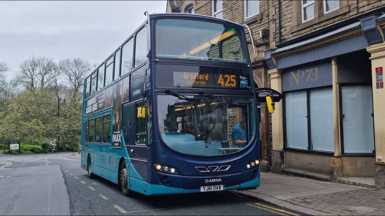 LOUD VOITH DB300 | Arriva Yorkshire 1523 (YJ61 OAW)