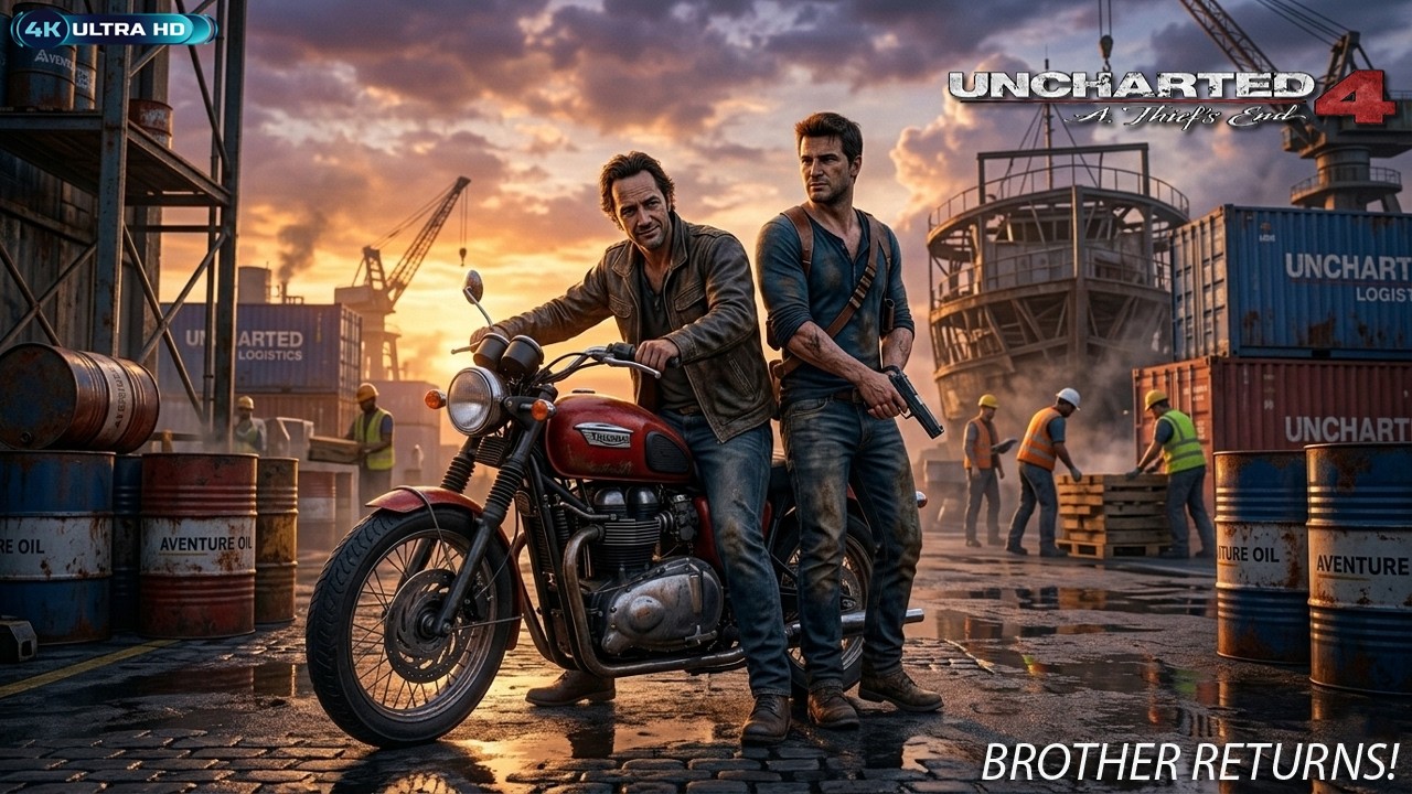 Приключения начинаются заново! Сэмюэл Дрейк возвращается – Uncharted 4, части 3–5