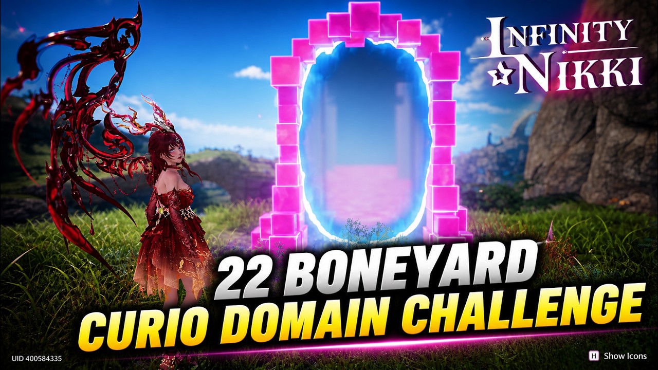 22 Boneyard Curio Domain Challenge | Infinity Nikki