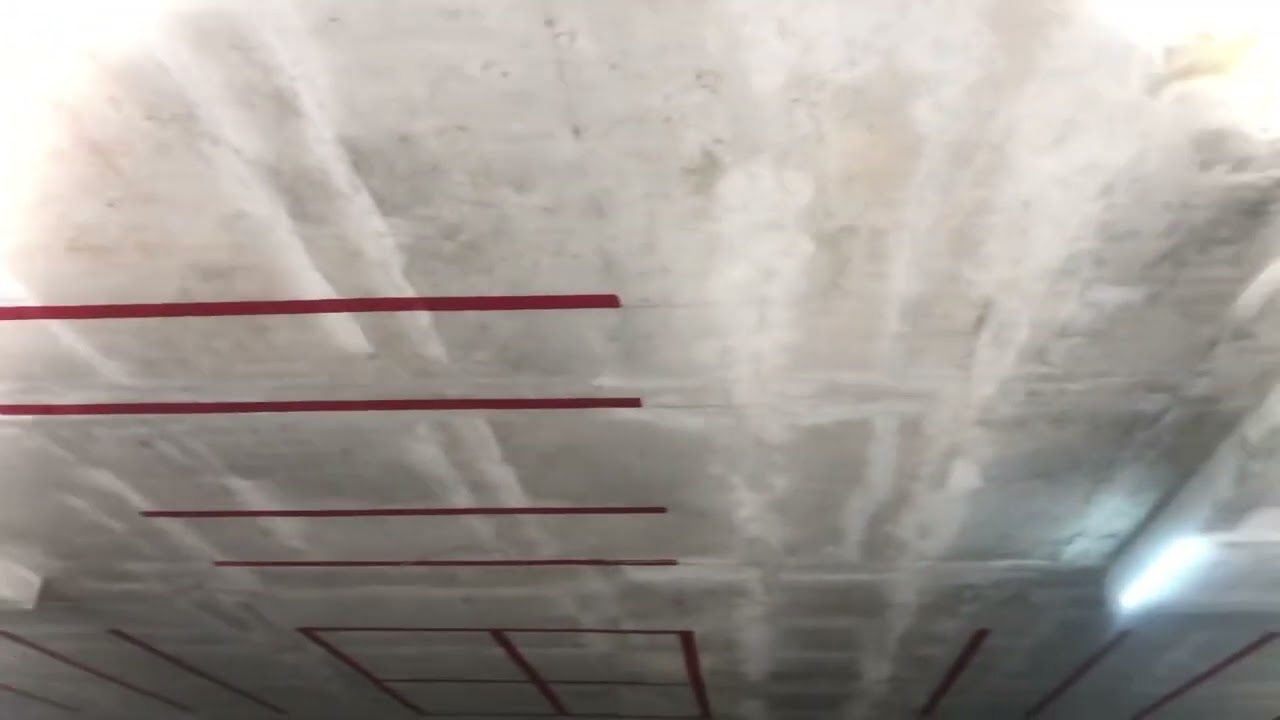 PT SLAB LOW LEVEL MARKING (Post tensioning) for commercial project