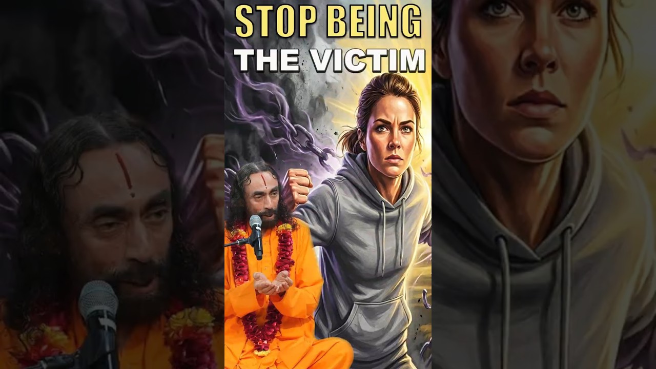 Ловушка мышления жертвы, которую вы не заметили 🚨 | Свами Мукундананда #мышление #эго #мотивация