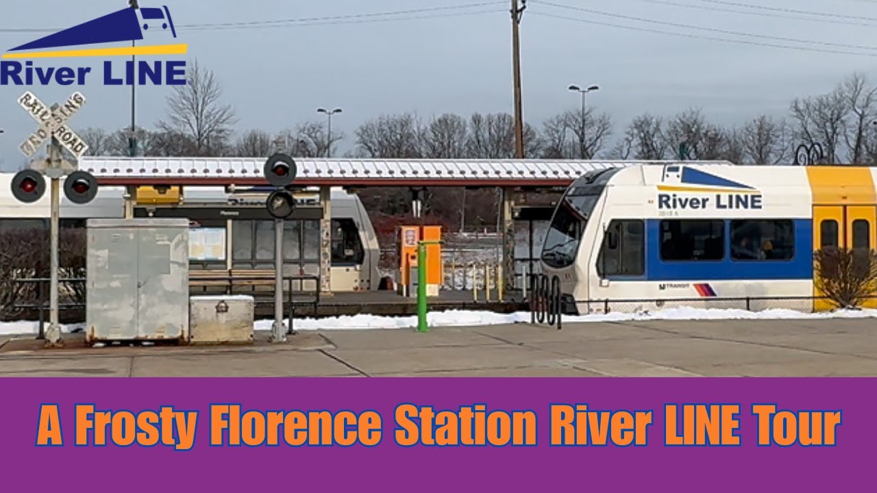 Train Station Exploration at Florence, NJ! A No Talking Tour of Another River LINE Station