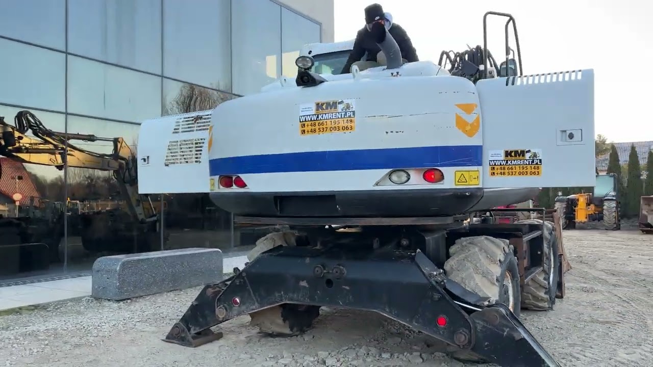 JCB JS 175 WTT4 KOPARKA KOŁOWA 2018R. KM MASZYNY BUDOWLANE WWW.KMRENT.PL 56-300 MILICZ