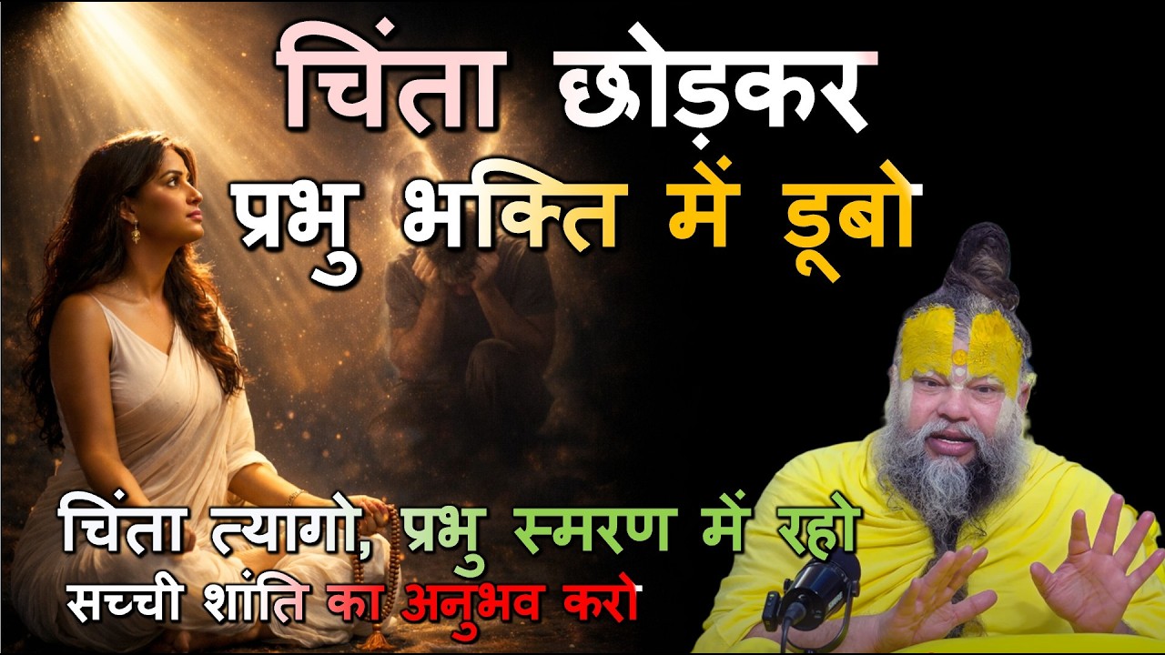 चिंता त्यागो, प्रभु स्मरण में रहो और सच्ची शांति का अनुभव करो #सत्संग, #प्रभुस्मरण,  #भक्तिमार्ग