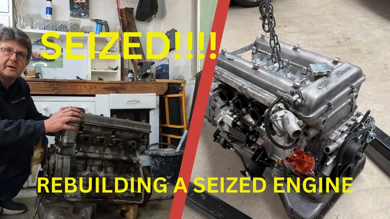 Rebuilding a Seized Engine - Can This Barn Find Alfa Romeo Engine Be Saved?