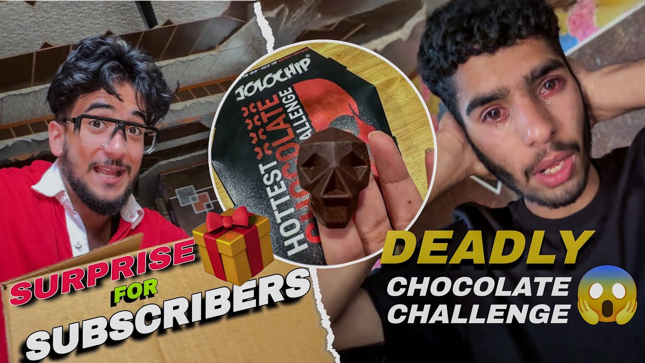 Hottest Chocolate in the world😱Challenge for Subscribers 😍 Win Real Money💰