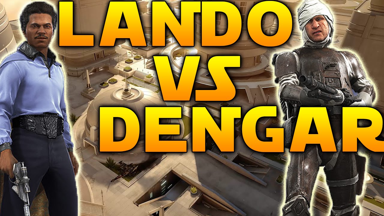 LANDO VS DENGAR - WHO'S BEST? - Star Wars Battlefront Bespin Gameplay