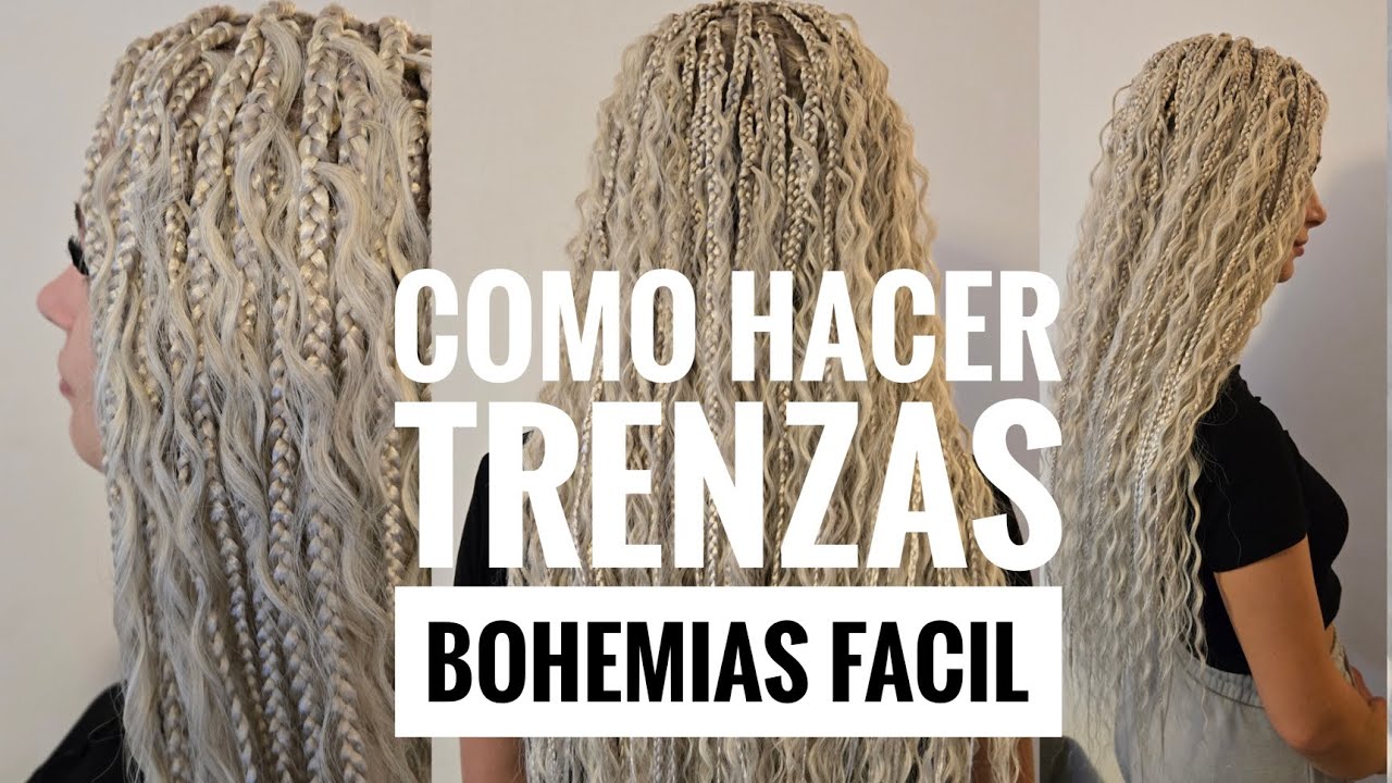 Como Hacer Trenzas Bohemias