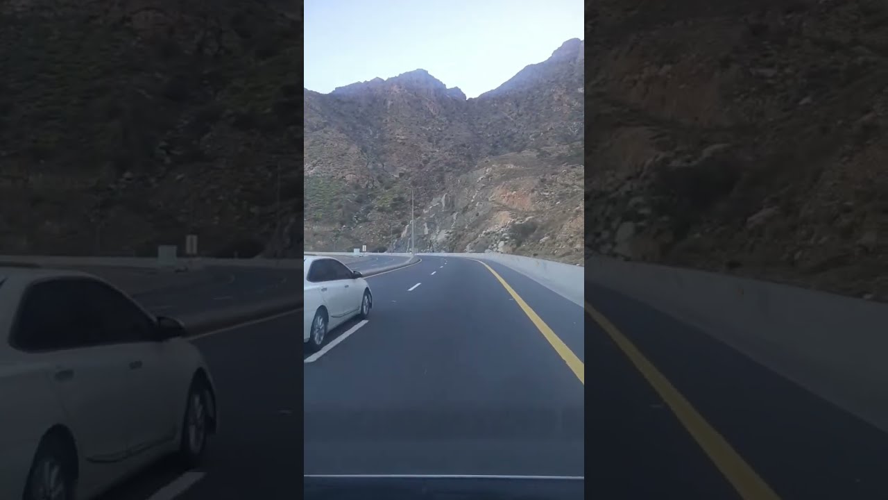 তায়েফের রাস্তা। অসাধারণ