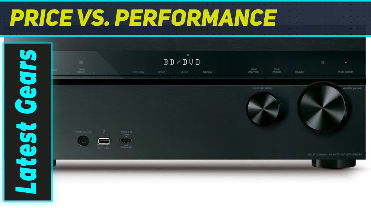 Sony STR-DN1050: Powering Your Ultimate 4K & Hi-Res Home Theater