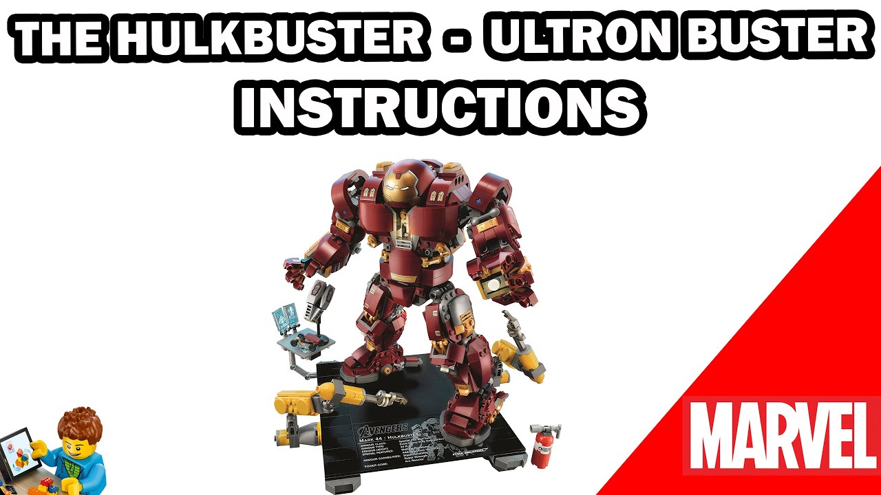 LEGO INSTRUCTIONS - The Hulkbuster Ultron Buster - MARVEL - LEGO Set 76105