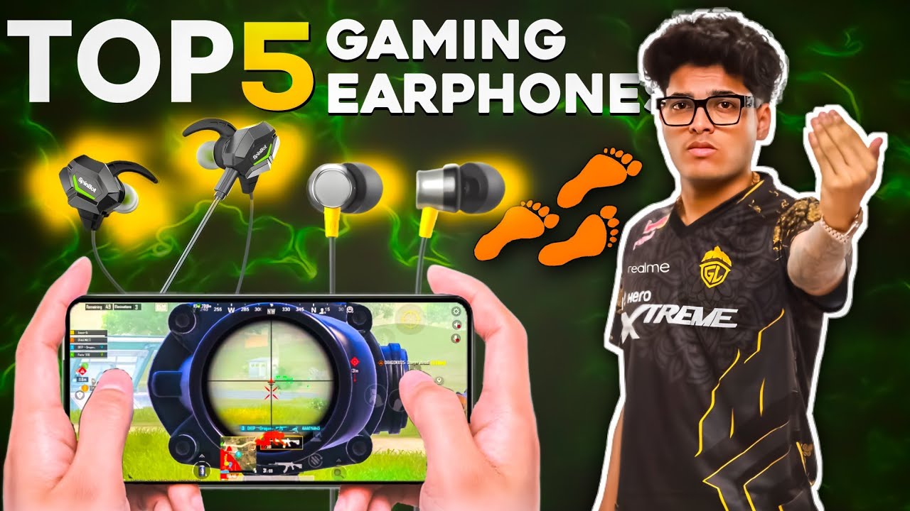 Don’t Buy a Gaming Earphone Before Watching! ✅।🔥Top 5 best earphone for gaming