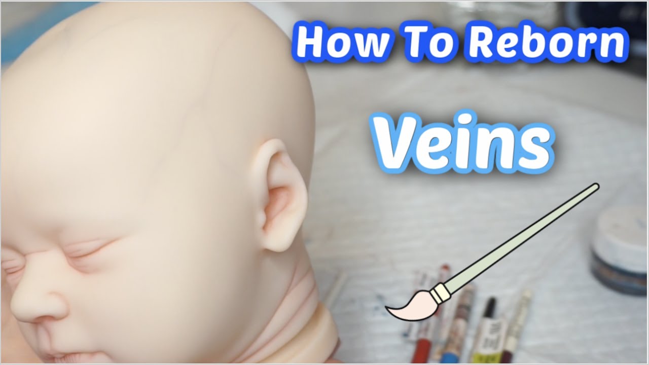 How To Paint Veins | PT. 3 HOW TO REBORN | Melissa Ferrante