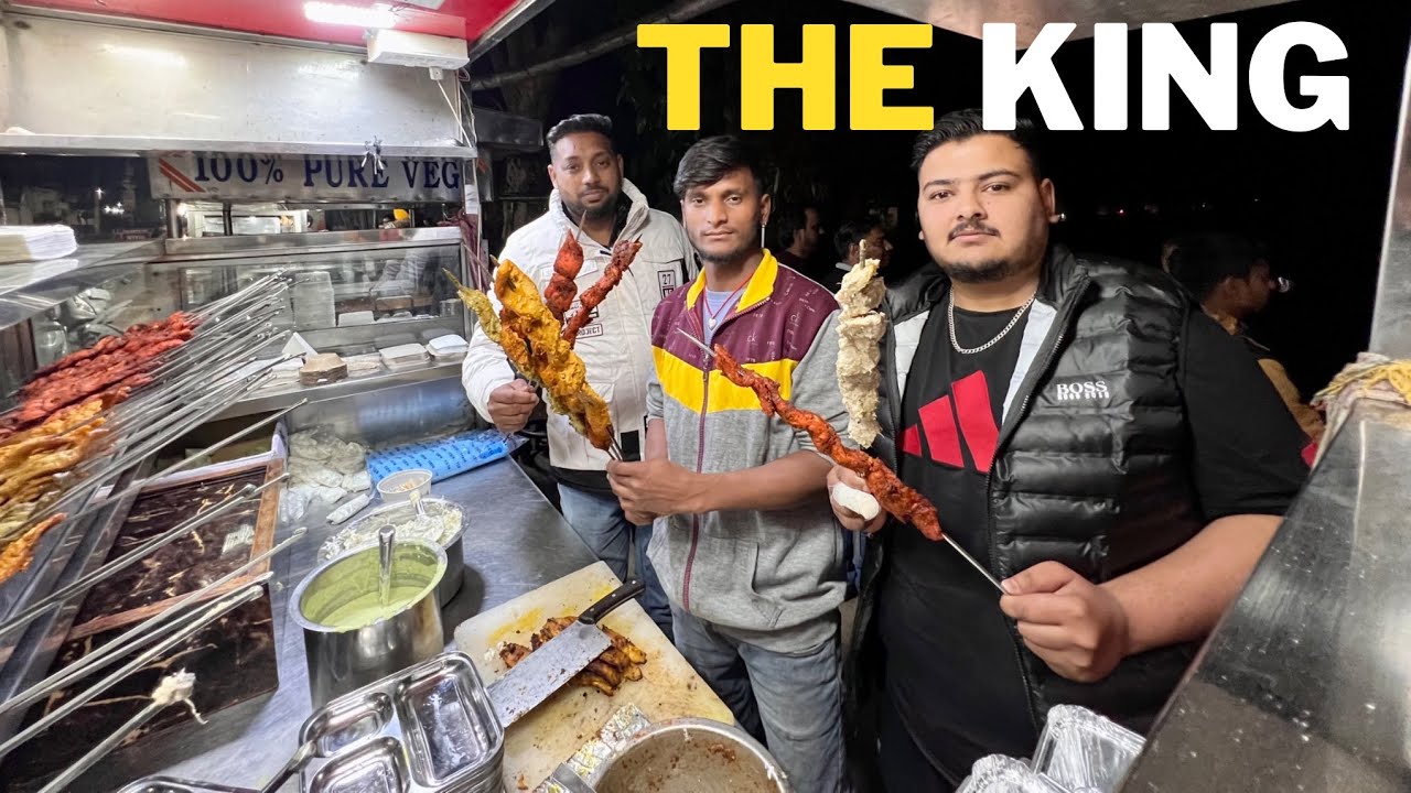 King Malai Chaap | Hoshiarpur Street Food | Burger Chachu