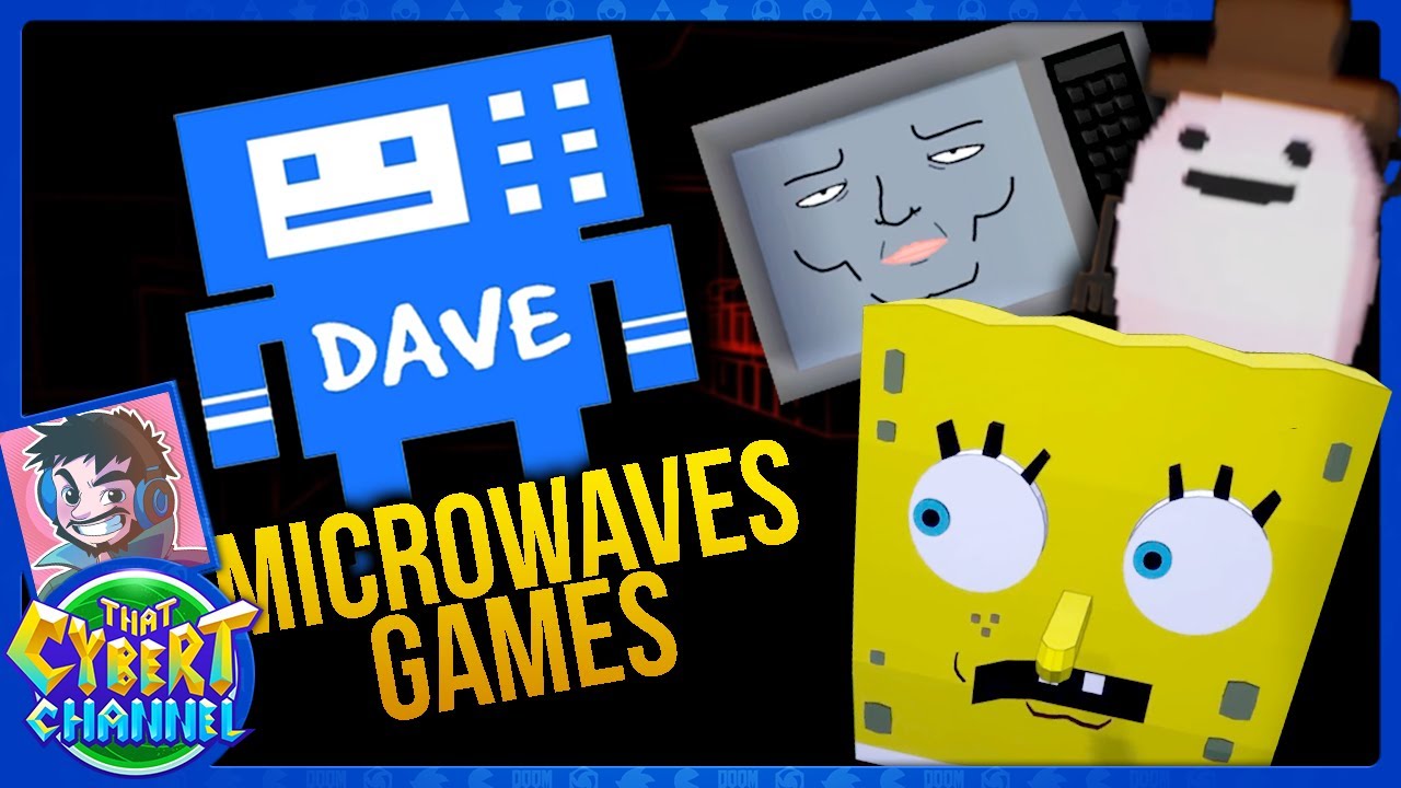 Dave Microwaves Games: Around the Clock & More ft. @TheGameSalmon  | That Cybert Channel