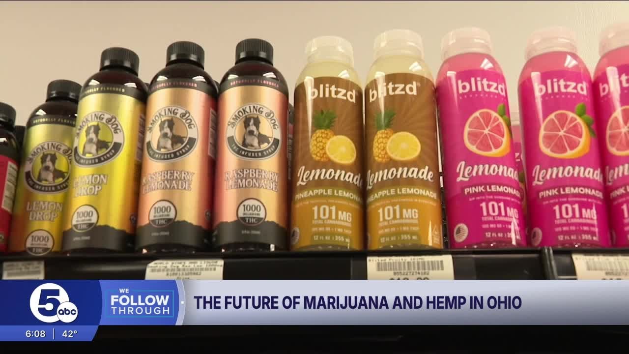Ohio lawmakers set to ban all 'intoxicating' hemp products, including THC drinks