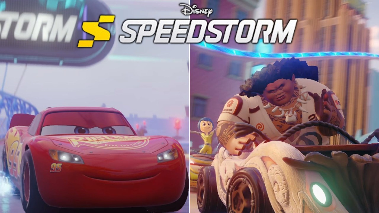 Disney Speedstorm (PC) // Online Races - Season 18 Cars (Lightning McQueen, Maui, Zuse)