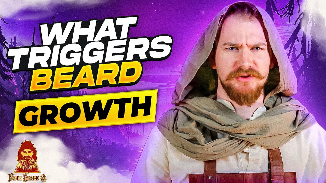 What triggers beard growth?