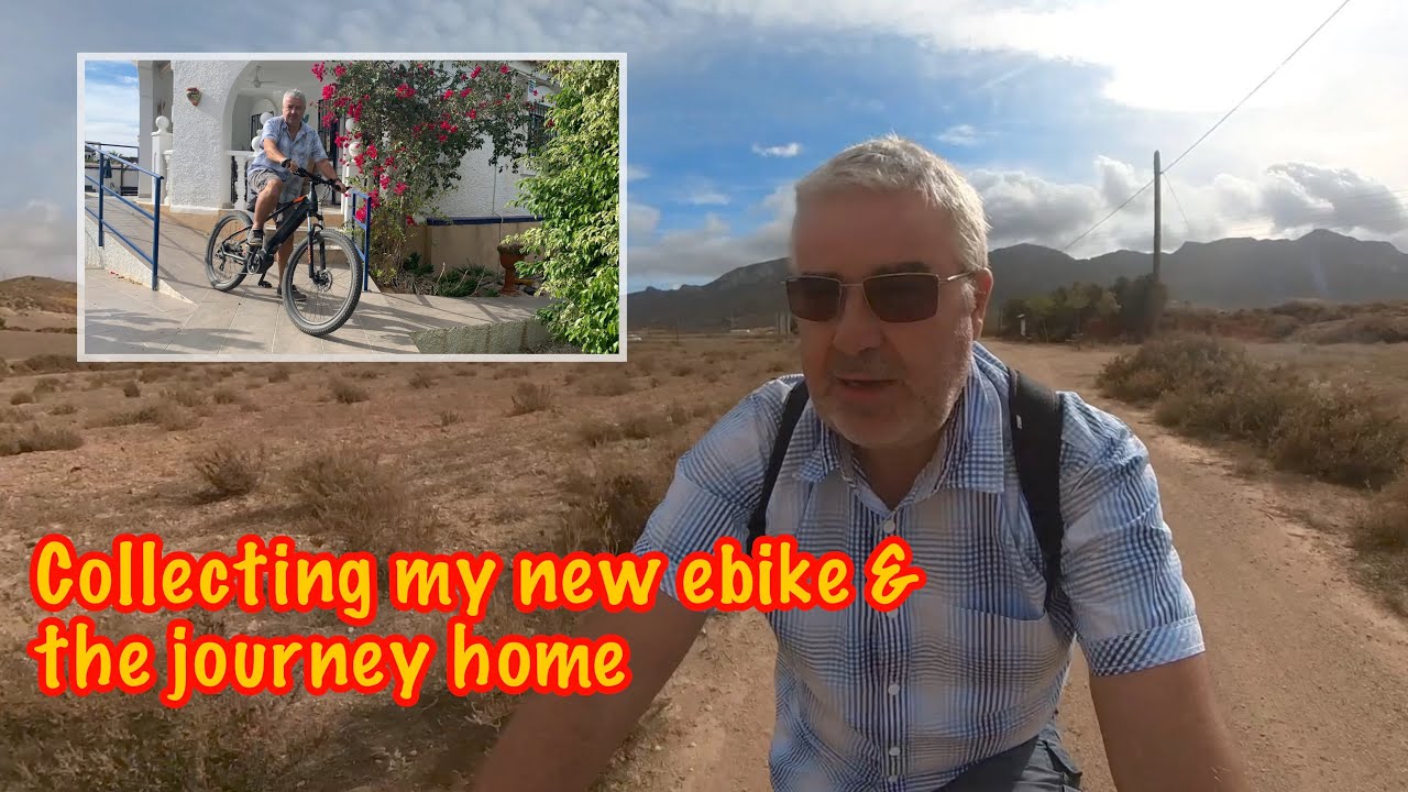 Buying an ebike in Murcia Spain & my first journey home